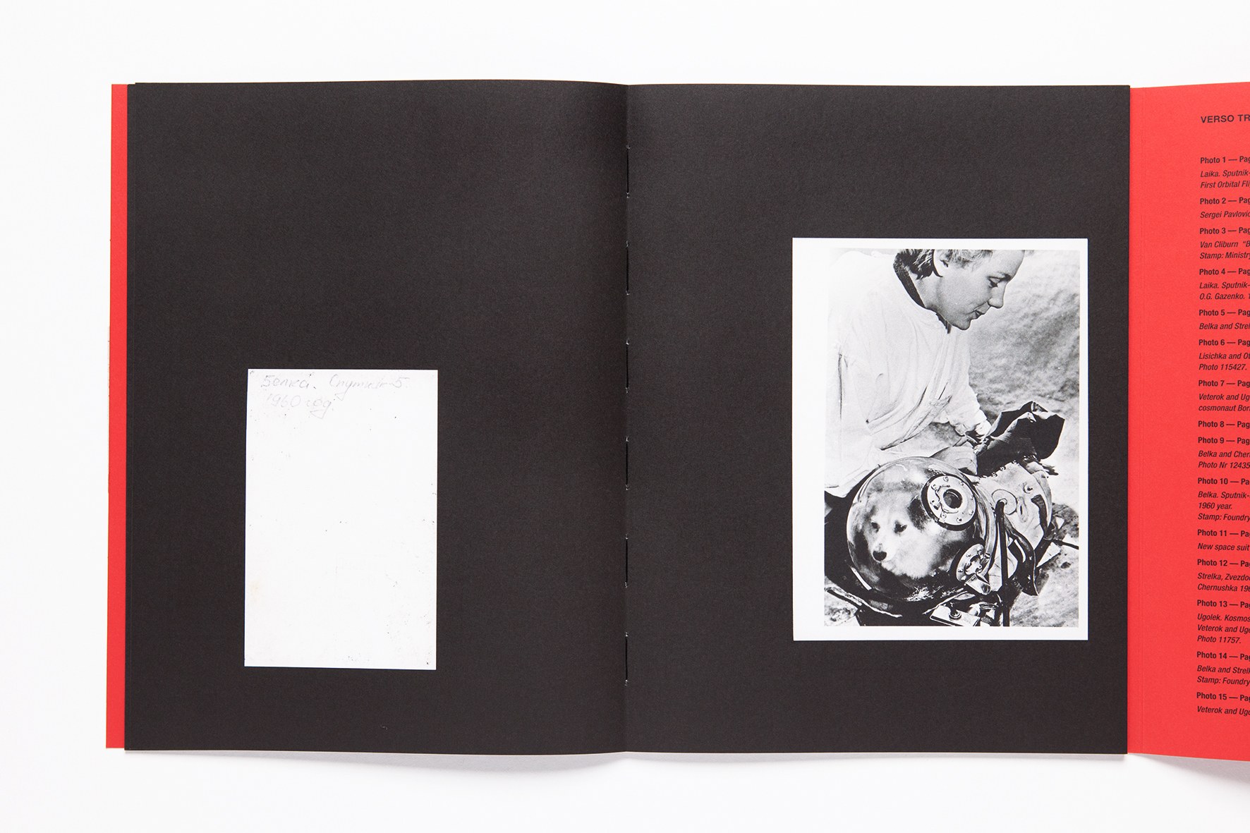 Lost in Space, artist book documentation